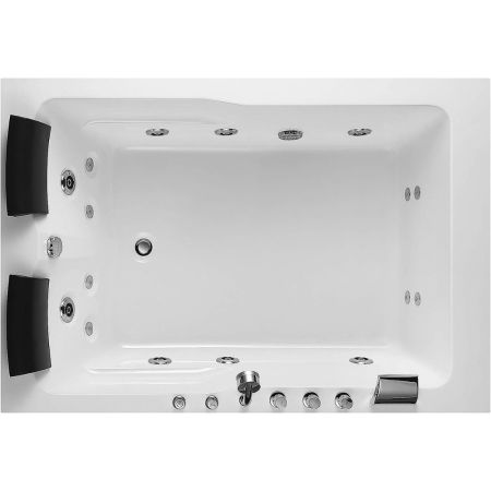 Empava 71JT667B Acrylic Alcove Whirlpool Bathtub