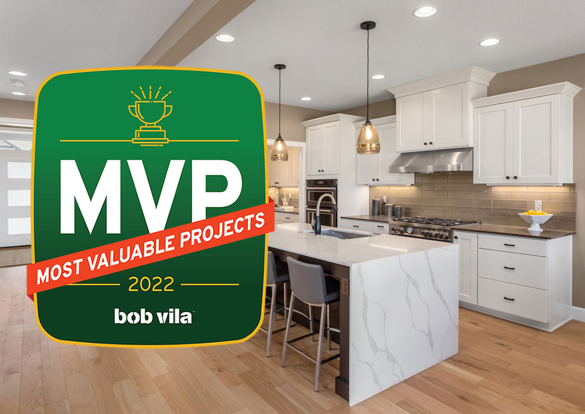 bob vilas most valuable projects of 2022 - kitchen remodel