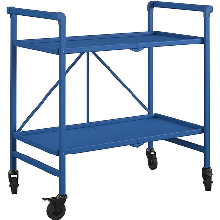Cosco Folding Serving Cart with 2 Shelves