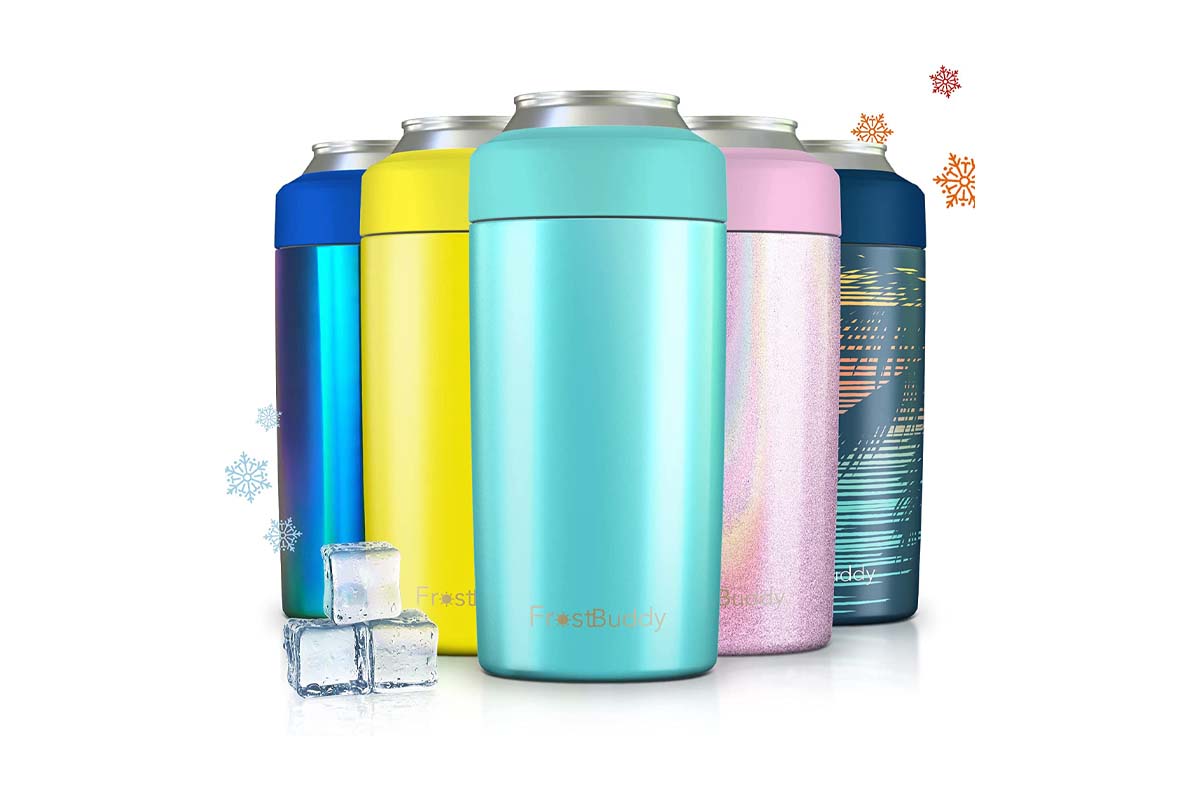 Genius Products to Help You Stay Cool Option Frost Buddy Universal Insulated Can Cooler