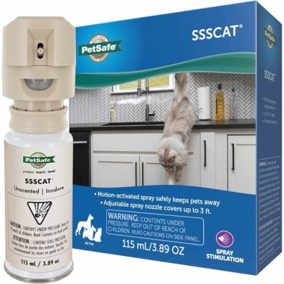 The Best Cat Repellents Option: PetSafe Ssscat Spray Pet Deterrent