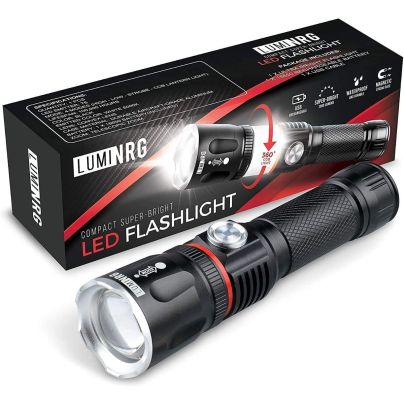 The Best Tactical Flashlights Option: LumiNRG Tactical Flashlight
