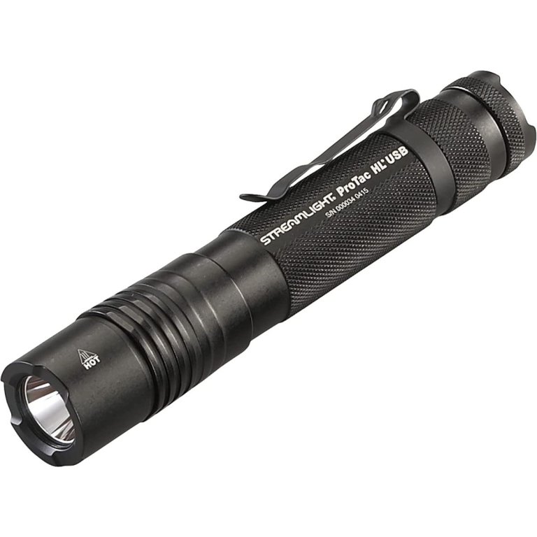 The Best Tactical Flashlights Option: Streamlight ProTac HL USB