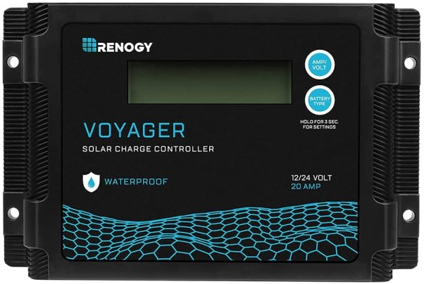 Best Solar Charge Controllers Option: Renogy Voyager 10 Amp PWM
