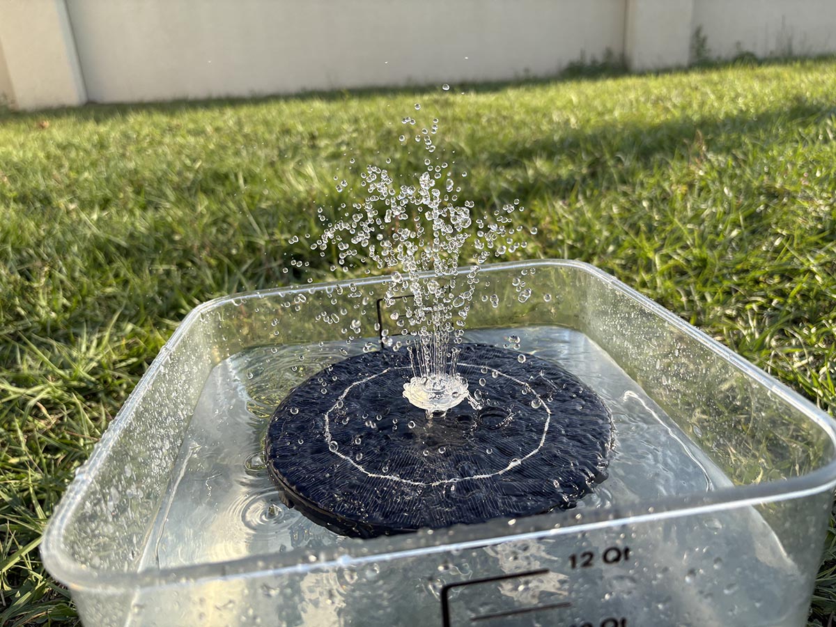 Aisitin Solar Fountain Pump 01
