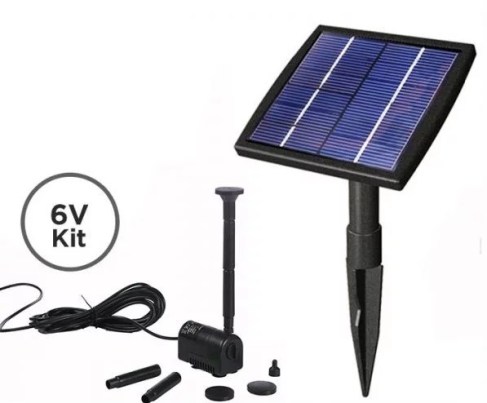 The Best Solar Powered Water Pumps Option: Small Solar Fountain Kit