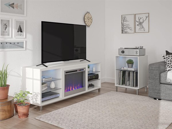 The Best Electric Fireplace TV Stands to Keep You Cozy and Entertained