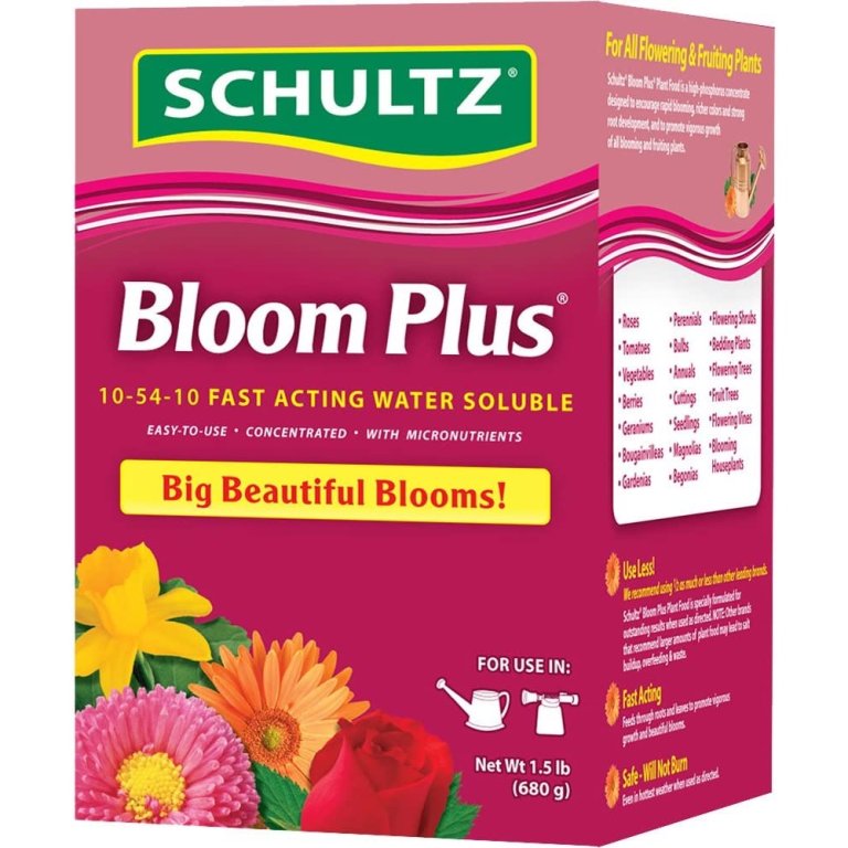  The Best Fertilizer For Plumerias Option: Schultz Bloom Plus Plant Food