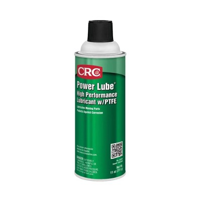 Can of CRC Power Lube Industrial High Performance Lubricant on a white background