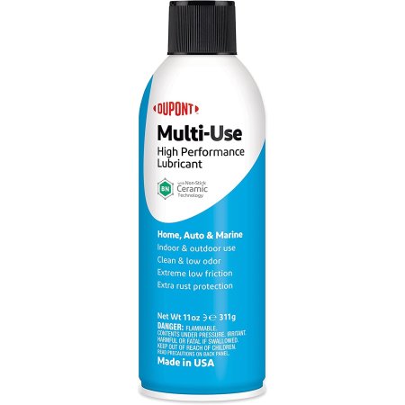  Can of DuPont Teflon Multi-Use Lubricant on a white background