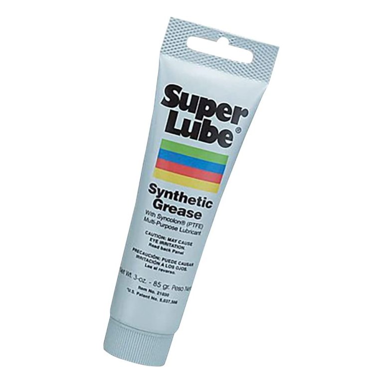  Tube of Super Lube-21030 Synthetic Multi-Purpose Grease on a white background