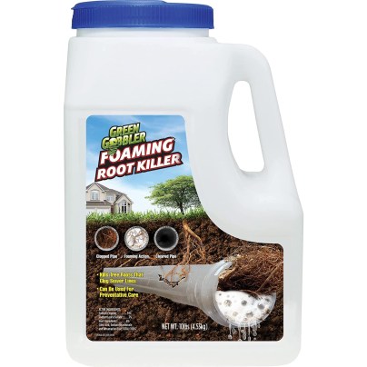 The Best Root Killers for Sewer Lines Option: Green Gobbler Foaming Root Killer