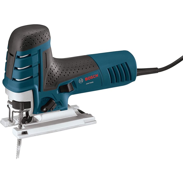  The Best Tools To Cut Drywall Option: Bosch JS470EB Corded Barrel-Grip Jig Saw