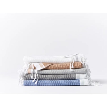 Coyuchi 6-Piece Mediterranean Organic Towels