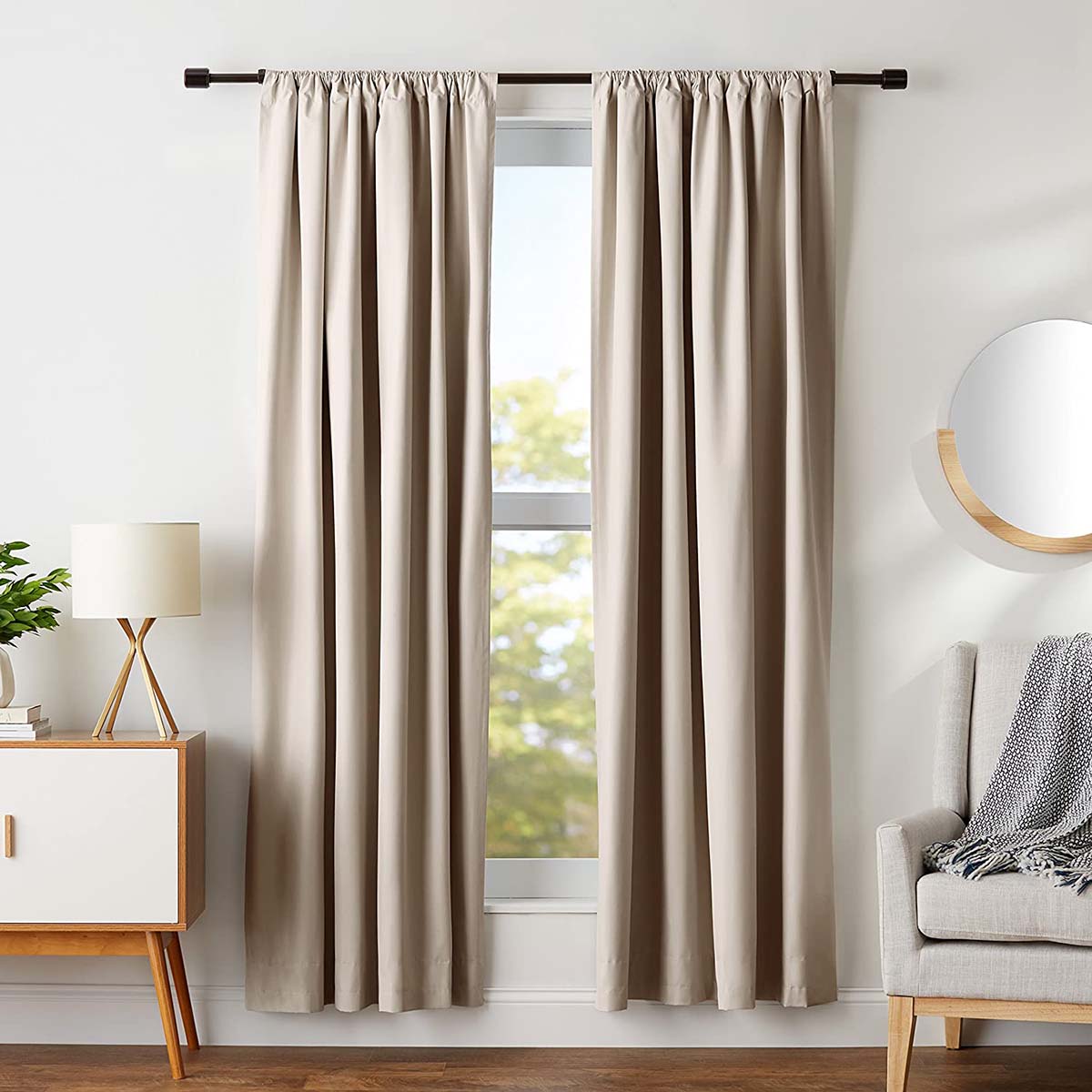 Essentials to Help You Sleep Cooler Option Insulated Blackout Curtains