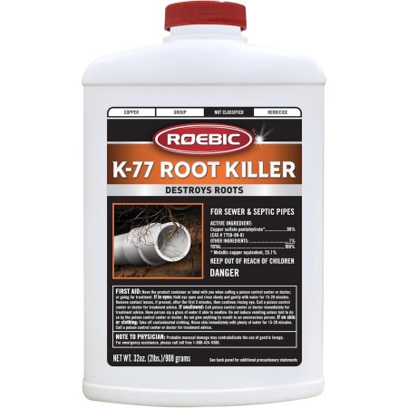  The Best Root Killers for Sewer Lines Option: Roebic K-77 Root Killer