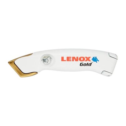 The Best Tools to Cut Drywall Option Lenox Gold Fixed Blade Utility Knife