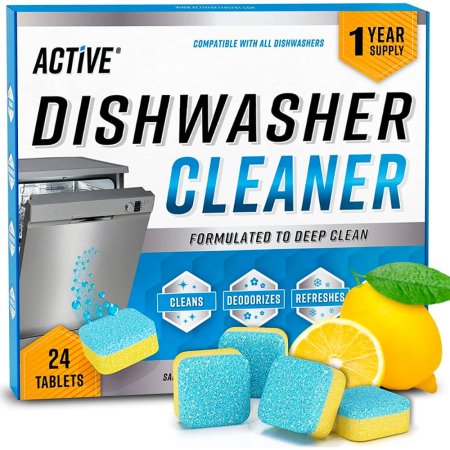  The Best Dishwasher Cleaners Option: Active Dishwasher Cleaner and Deodorizer Tablets