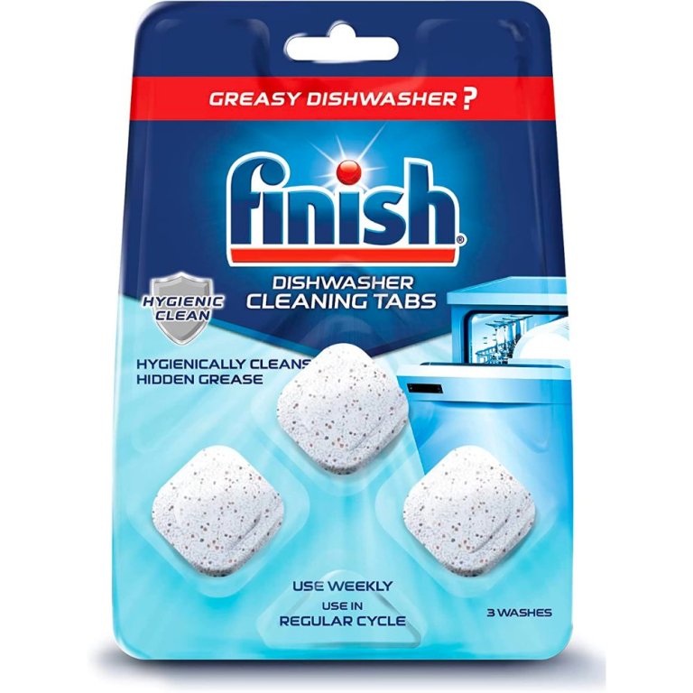  The Best Dishwasher Cleaners Option: Finish In-Wash Dishwasher Cleaner