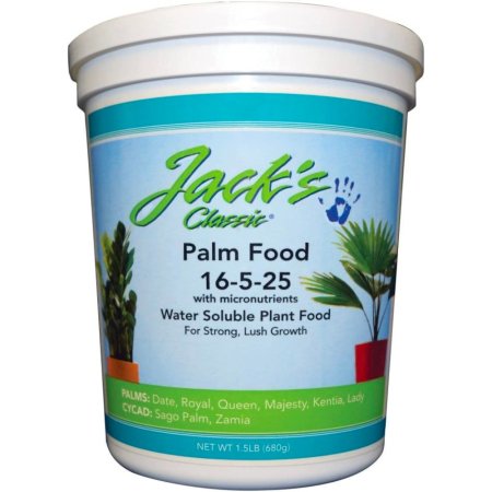  The Best Fertilizer For Palm Trees Option: JR Peters Jack’s Classic Palm Food 16-5-25