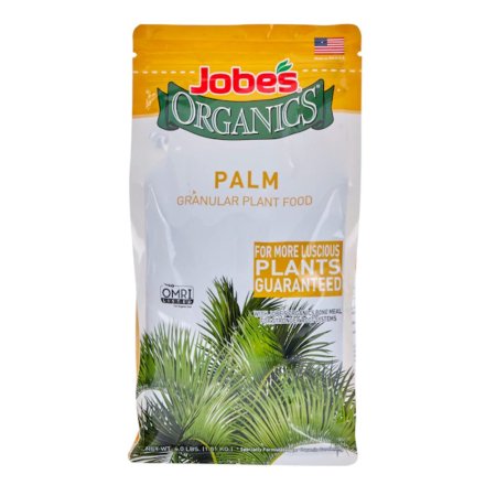  The Best Fertilizer For Palm Trees Option: Jobe’s Organics Palm Granular Plant Food