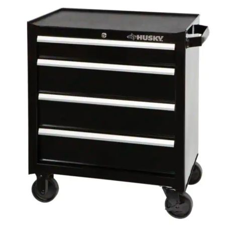 Husky 26.5u0022 Standard 4-Drawer Rolling Tool Cabinet