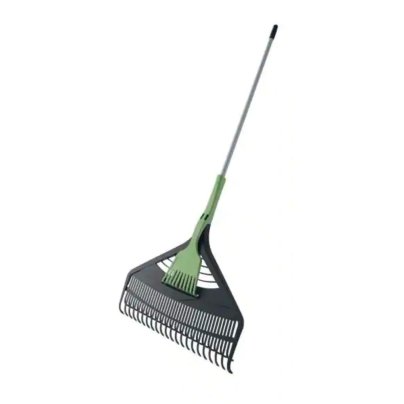 The Best Rakes For Pine Needles Option: Suncast 26" Double Row Leaf Rake Combo