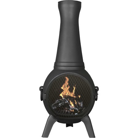 The Blue Rooster Company Prairie Fire Chiminea 