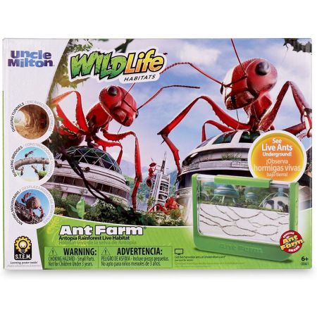 Uncle Milton Ant Farm Antopia Rainforest Ant Habitat 