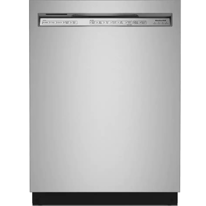 The Best KitchenAid Dishwashers Option: KitchenAid KDFE104HPS Front Control Dishwasher