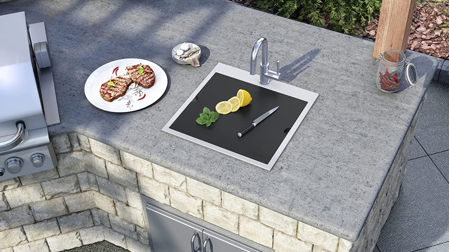 The Best Outdoor Kitchen Sinks - Picks from Bob Vila