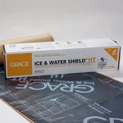 The Best Roof Underlayments Option: GCP Grace Ice & Water Shield HT