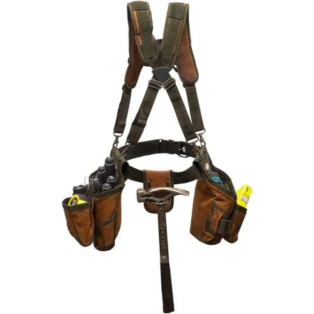 Bucket Boss Airlift Tool Belt with Suspenders