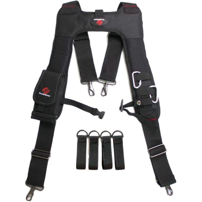 The Best Tool Belt Suspenders Option: TradeGear Electrician’s 4 Point Suspender Harness