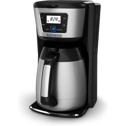 The Best Thermal Carafe Coffee Makers Option: Black+Decker 12-Cup Thermal Coffee Maker