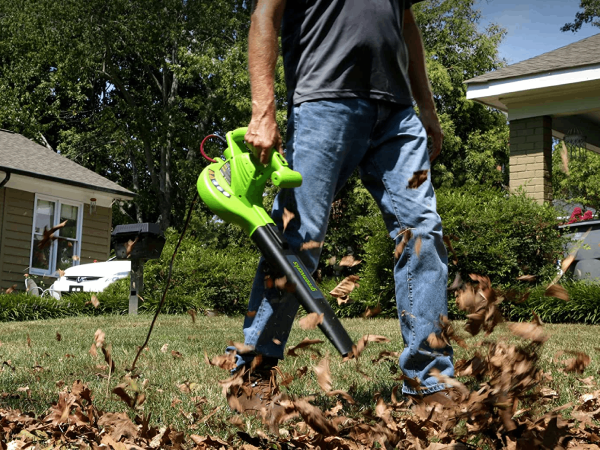 With Gas Leaf Blower Bans, Save Up to 41% on an Electric Alternative