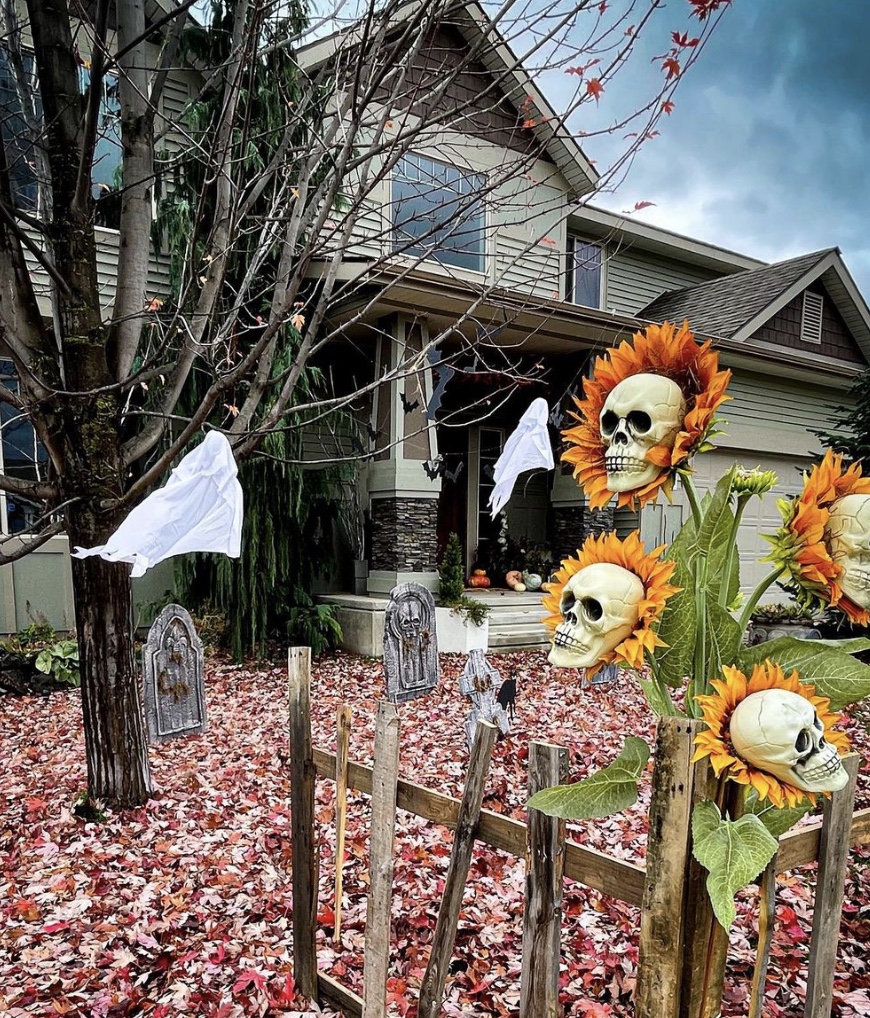 diy halloween yard decorations