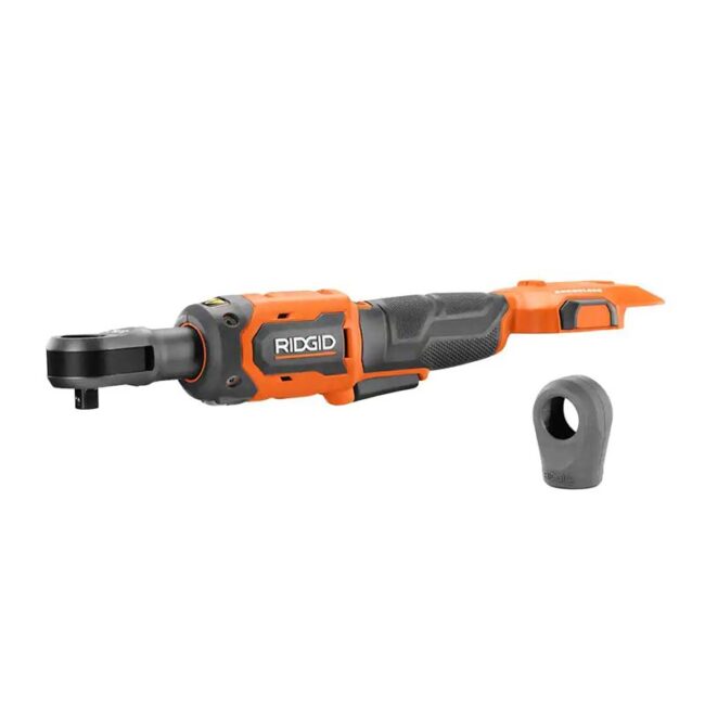  Ridgid 18V Brushless Cordless ⅜-Inch Cordless Ratchet