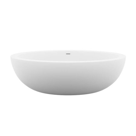  The Best Freestanding Tub Option Anzzi Lusso 75.5-Inch Man-Made Stone Bathtub