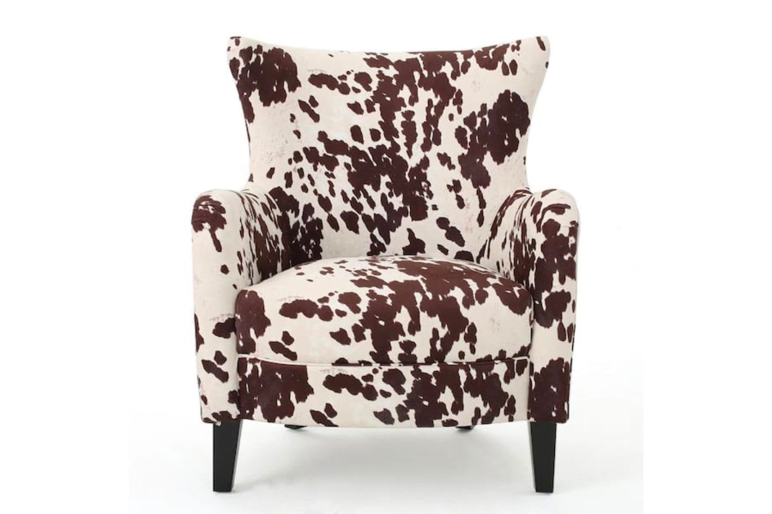 The Best Furniture You Can Find at Home Depot Right Now: Arabella Milk Cow and Dark Brown Velvet Club Chair