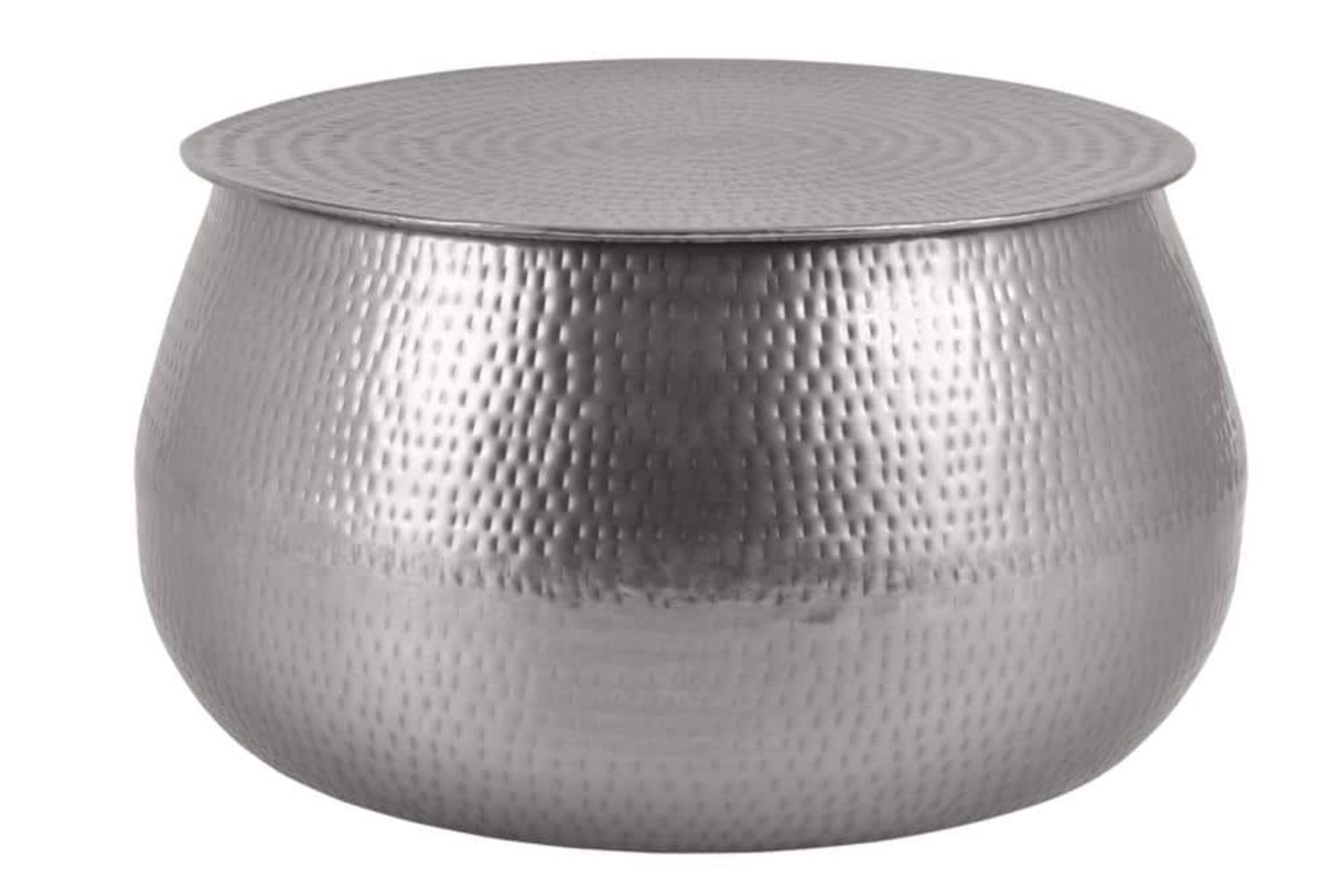 The Best Furniture You Can Find at Home Depot Right Now: Home Decorators Collection Calluna 31 in. Silver Medium Round Metal Coffee Table 