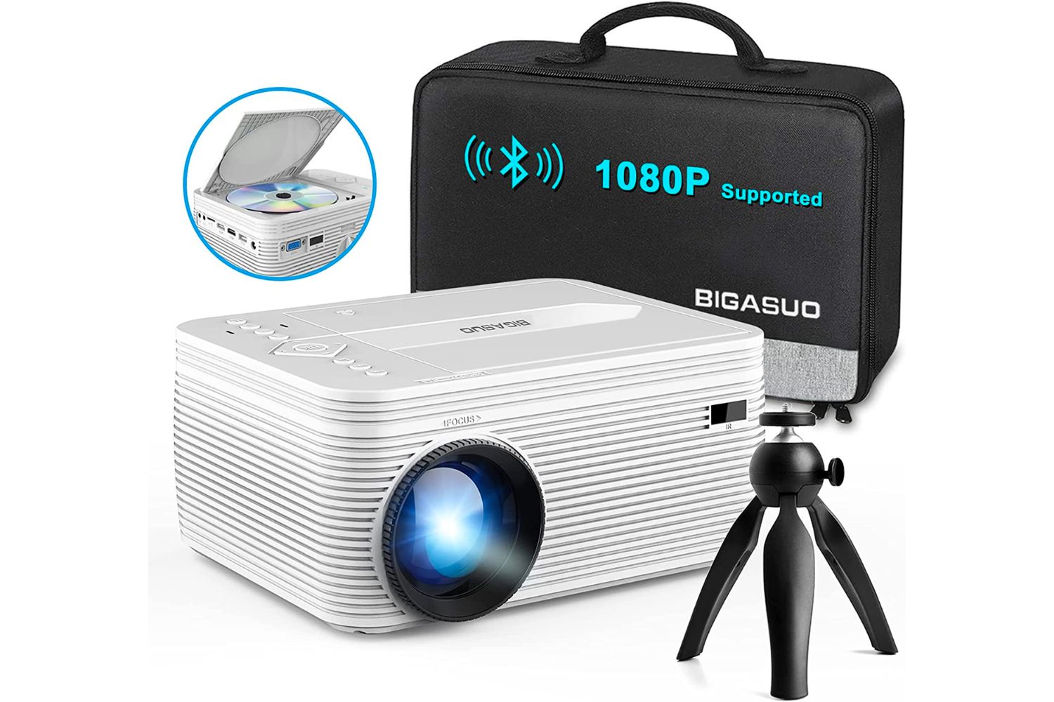 The Best Halloween Projectors Option: Bigasuo Pro302 