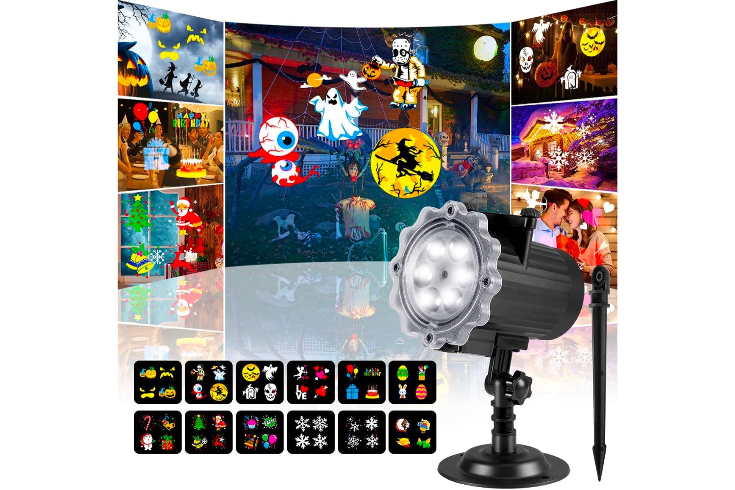 The Best Halloween Projectors Option: EcoGuru Halloween Projector