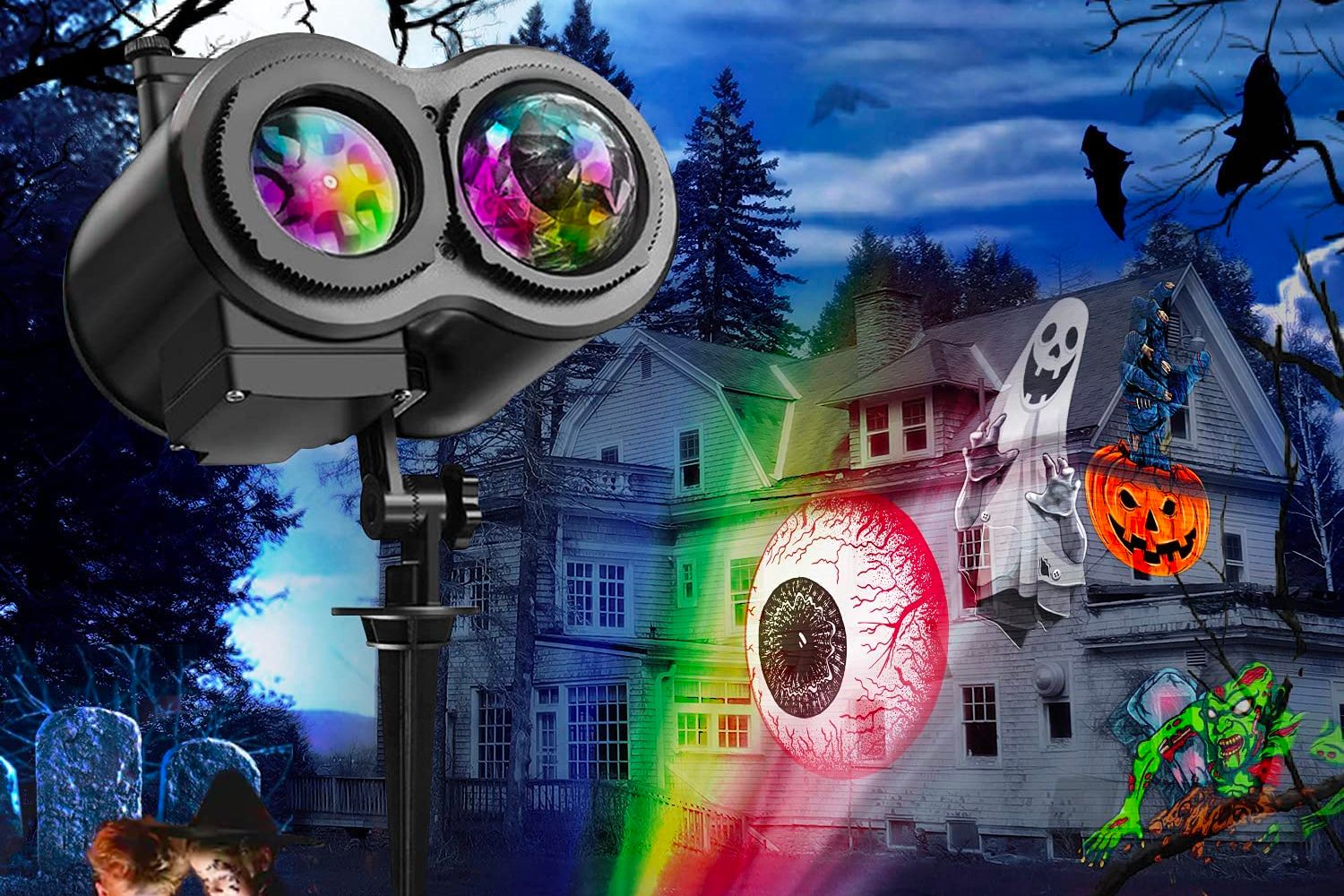 The Best Halloween Projectors Option: Xhaus Halloween Projector