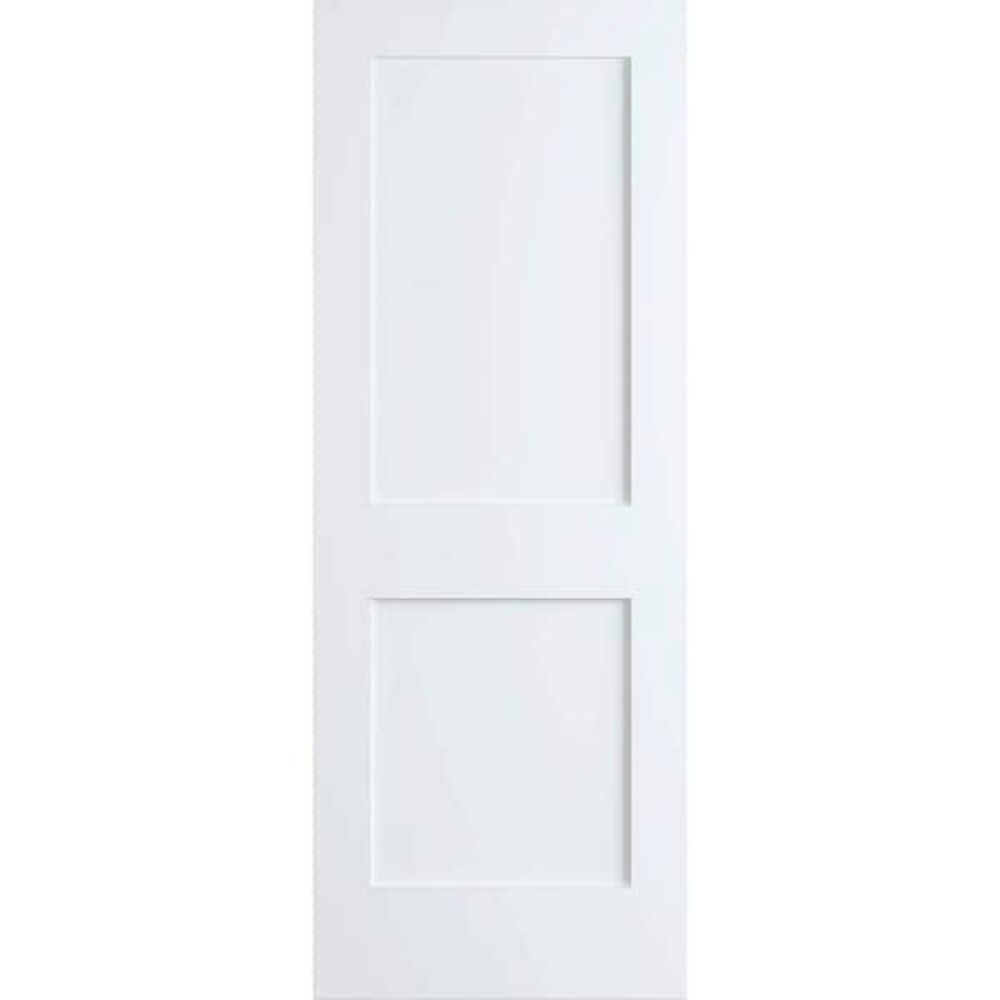 Kimberly Bay White Shaker 2-Panel Solid Core Door