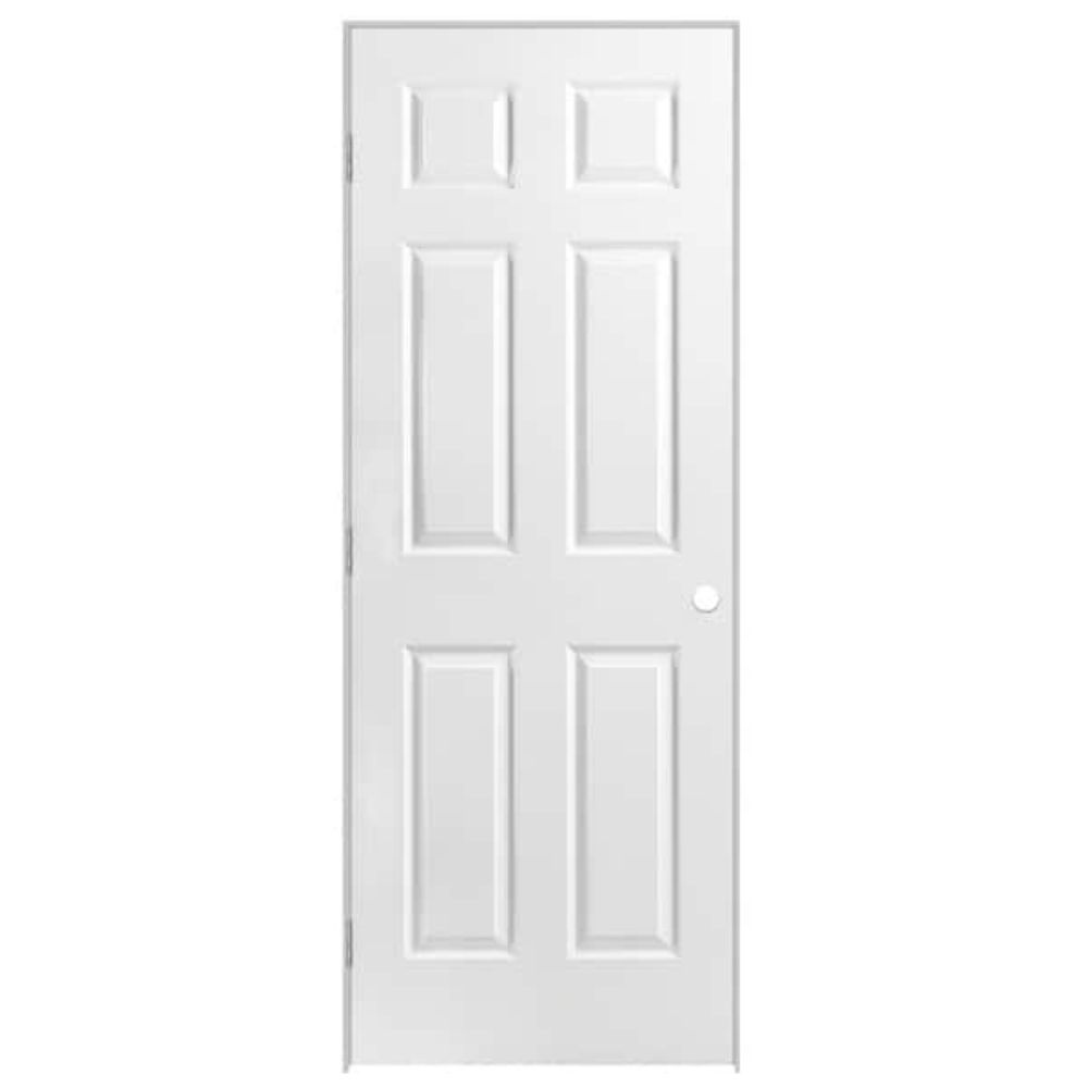 Masonite 6-Panel Solid Core Interior Molded Door