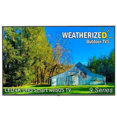 The Best Outdoor TV Option: Weatherized Outdoor TVs Elite Converted 75" LG 9