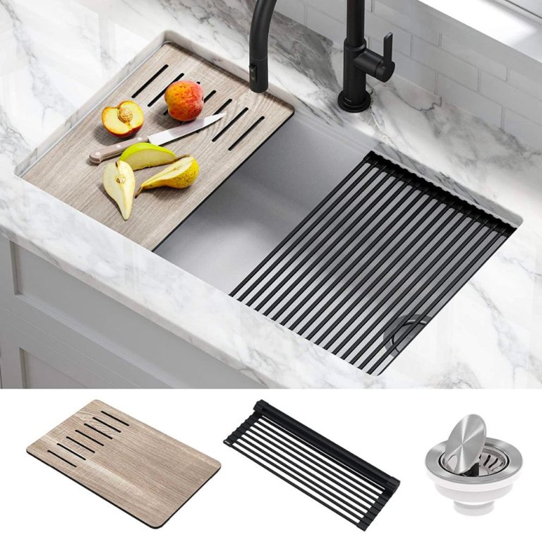  The Best Undermount Kitchen Sinks Option: Kraus Bellucci Workstation Granite Composite Sink