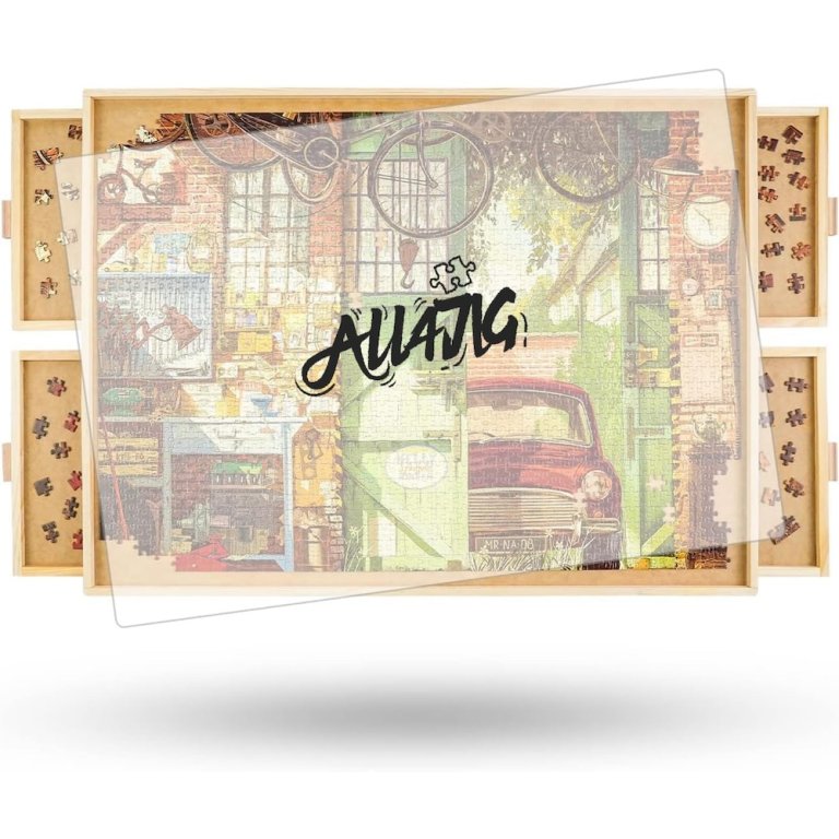 Best Puzzle Table - ALL4JIG Rotating Puzzle Board