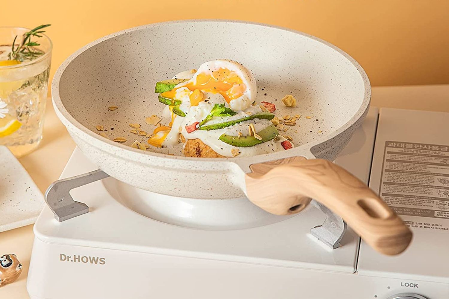 The Always Pan Dupe Option: Carote Nonstick Frying Pan with Glass Lid